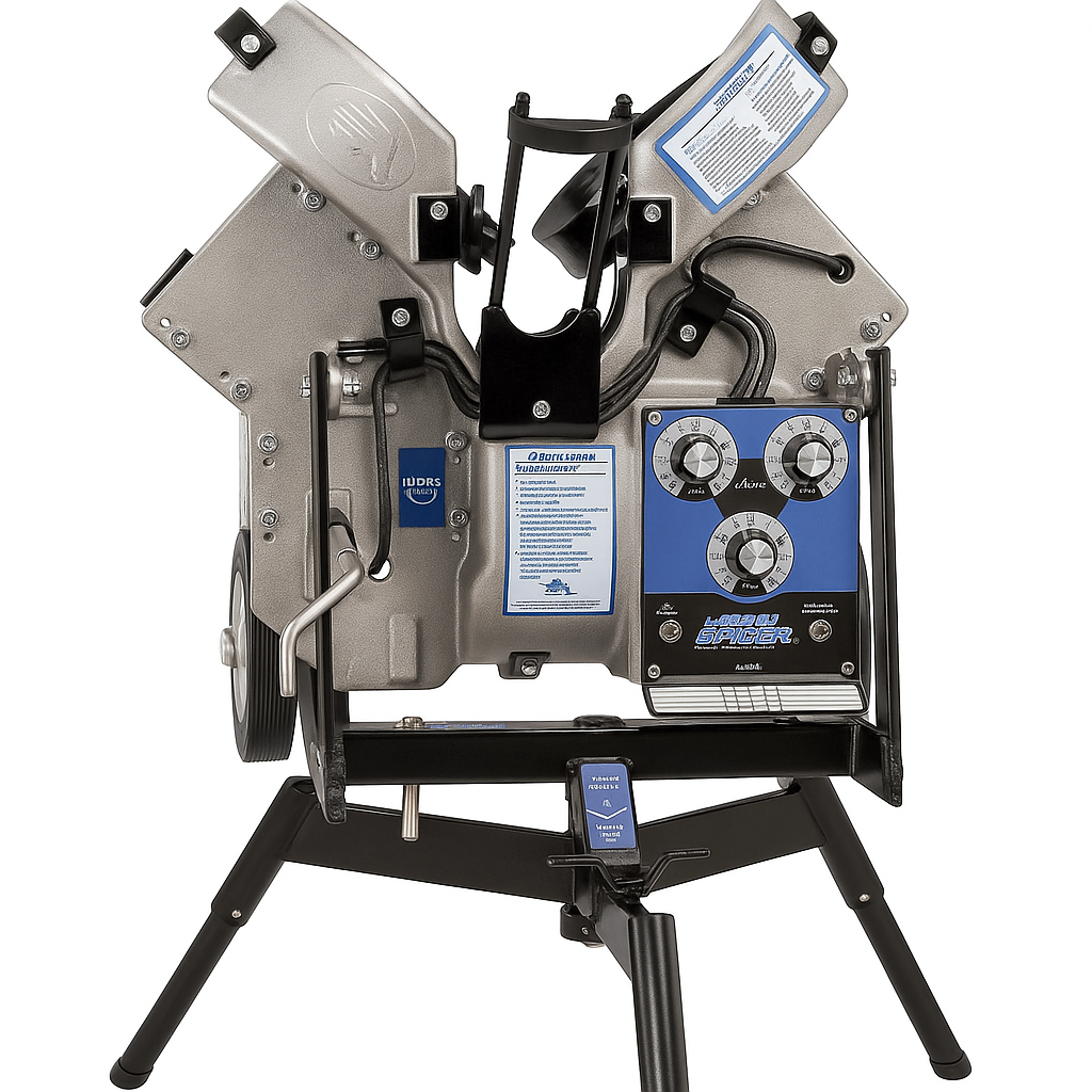 AeroStrike Pro V2 Dual-Wheel Pitching Machine